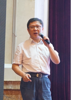 江蘇建科建設監理有限公司董事長陳貴做專題報告